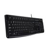 Logitech K120 USB cseppálló magyar billentyűzet fekete