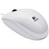 Logitech B100 USB optikai egér fehér