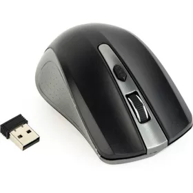   Gembird MUSW-4B-04-GB optikai vezeték nélküli egér fekete-szürke