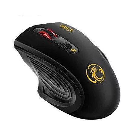iMICE E/G-1800 optikai vezeték nélküli egér fekete