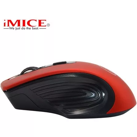 iMICE E/G-1800 optikai vezeték nélküli egér piros