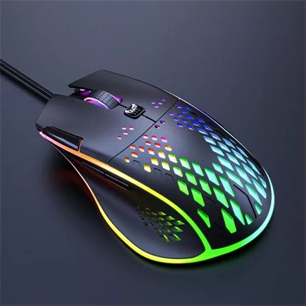 iMICE T97 optikai USB gaming egér fekete