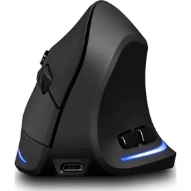   Media-Tech VERTIC optikai vezeték nélküli vertikális egér fekete