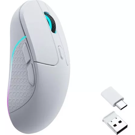 Keychron M3 optikai Bluetooth / vezeték nélküli gaming egér fehér