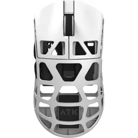   ATK Fierce X 8K optikai USB / vezeték nélküli gaming egér fehér