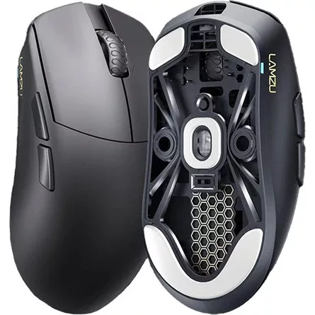 LAMZU MAYA 4K optikai USB / vezeték nélküli gaming egér fekete (Bontott!)