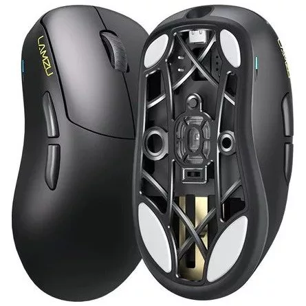 LAMZU Thorn optikai vezeték nélküli gaming egér fekete (Bontott)