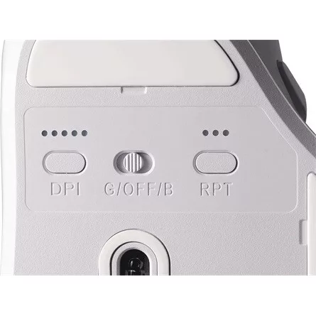 Keychron M7 8K optikai Bluetooth / vezeték nélküli egér fehér