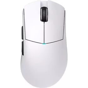   LAMZU PARO Aurora optikai vezeték nélküli gaming egér fehér + 8K adapter