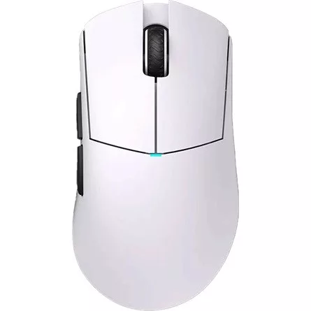 LAMZU PARO Aurora optikai vezeték nélküli gaming egér fehér + 8K adapter