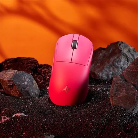 ATK Dragonfly A9 Ultra optikai vezeték nélküli gaming egér rózsaszín