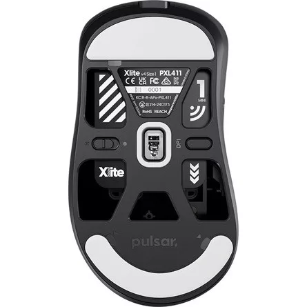 Pulsar Xlite v4 Mini optikai vezeték nélküli gaming egér fekete