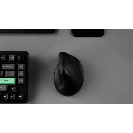 Keychron M5 optikai Bluetooth / vezeték nélküli egér fekete