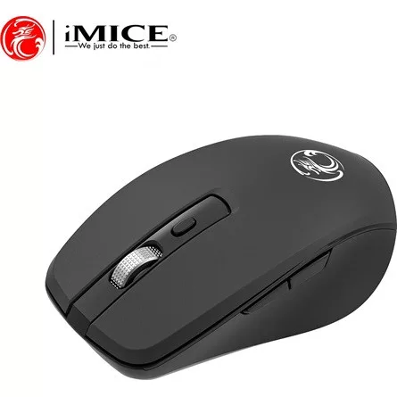 iMICE E-1500 optikai vezeték nélküli egér fekete
