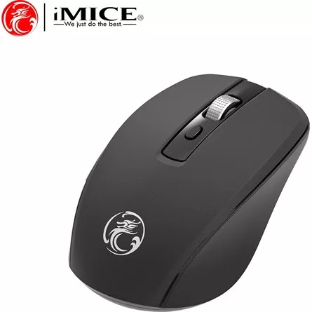 iMICE E-1500 optikai vezeték nélküli egér fekete