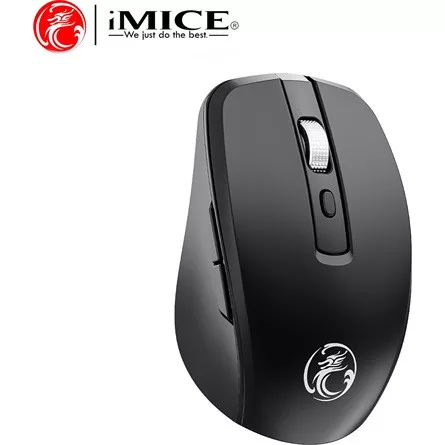 iMICE E-1500 optikai vezeték nélküli egér fekete