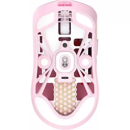 LAMZU MAYA Champions 8K optikai vezeték nélküli gaming egér rózsaszín