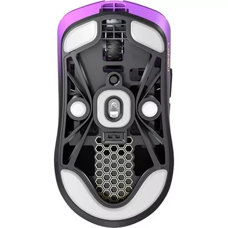 LAMZU MAYA Champions 8K optikai vezeték nélküli gaming egér fekete-lila
