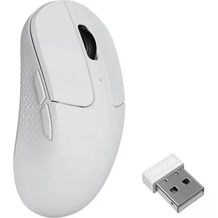 Keychron M3 Mini 8K optikai Bluetooth / vezeték nélküli egér fehér