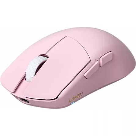 LAMZU MAYA Champions 8K optikai vezeték nélküli gaming egér rózsaszín (Bontott!)