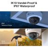 TP-Link VIGI C220I Dome smart home kültéri IP kamera IK10 IP67 