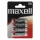 Maxell AA (R6) szárazelem 4db (bulk)