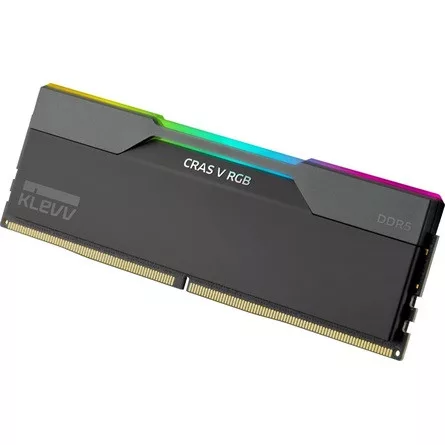 KLEVV CRAS V 32GB 6000MT/s DDR5 memória CL30 Kit of 2 fekete RGB