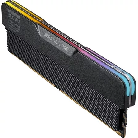 KLEVV URBANE V RGB 32GB 6000MT/s DDR5 memória CL28 Kit of 2 fekete RGB