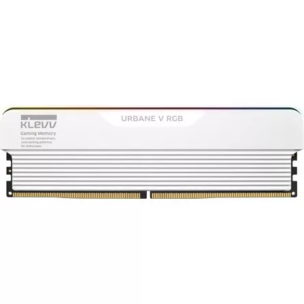 KLEVV URBANE V RGB 32GB 6000MT/s DDR5 memória CL28 Kit of 2 fehér RGB