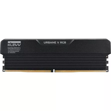 KLEVV URBANE V RGB 32GB 6400MT/s DDR5 memória CL30 Kit of 2 fekete RGB