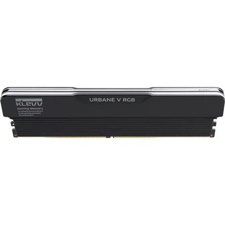 KLEVV URBANE V RGB 32GB 6400MT/s DDR5 memória CL30 Kit of 2 fekete RGB