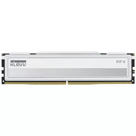 KLEVV FIT V 32GB 6400MT/s DDR5 memória CL30 Kit of 2 AMD-re optimalizált fehér