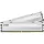 KLEVV FIT V 32GB 6000MT/s DDR5 memória CL30 Kit of 2 AMD-re optimalizált fehér