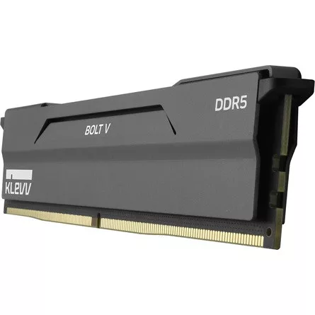 KLEVV BOLT V 32GB 6000MT/s DDR5 memória CL30 Kit of 2 szürke