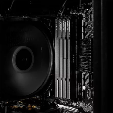 KLEVV BOLT V 32GB 6000MT/s DDR5 memória CL30 Kit of 2 AMD-re optimalizált szürke