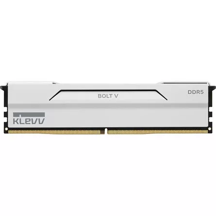 KLEVV BOLT V 32GB 6000MT/s DDR5 memória CL30 Kit of 2 fehér