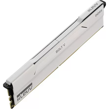 KLEVV BOLT V 32GB 6000MT/s DDR5 memória CL30 Kit of 2 AMD-re optimalizált fehér
