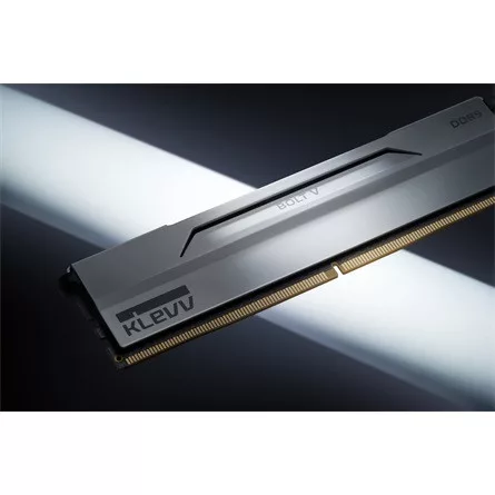 KLEVV BOLT V 32GB 6000MT/s DDR5 memória CL30 Kit of 2 AMD-re optimalizált fehér