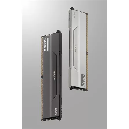KLEVV BOLT V 32GB 6000MT/s DDR5 memória CL30 Kit of 2 AMD-re optimalizált fehér