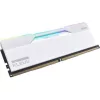 KLEVV CRAS V 32GB 6000MT/s DDR5 memória CL30 Kit of 2 AMD-re optimalizált fehér RGB