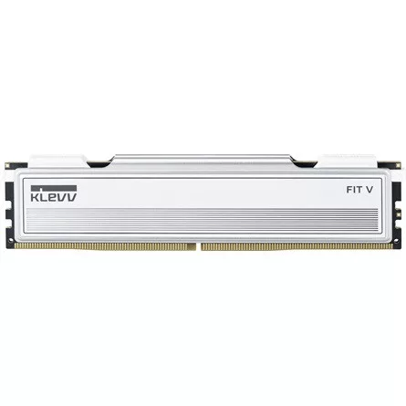 KLEVV FIT V 32GB 5600MT/s DDR5 memória CL30 Kit of 2 AMD-re optimalizált fehér