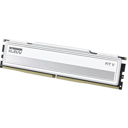 KLEVV FIT V 32GB 5600MT/s DDR5 memória CL30 Kit of 2 AMD-re optimalizált fehér