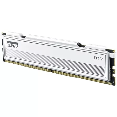KLEVV FIT V 32GB 5600MT/s DDR5 memória CL30 Kit of 2 AMD-re optimalizált fehér
