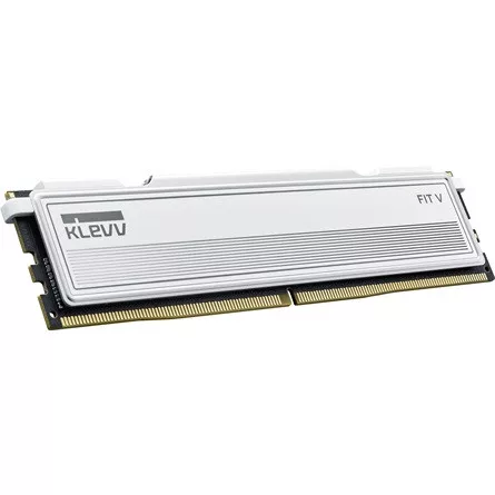 KLEVV FIT V 32GB 5600MT/s DDR5 memória CL30 Kit of 2 AMD-re optimalizált fehér