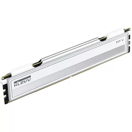 KLEVV FIT V 32GB 5600MT/s DDR5 memória CL30 Kit of 2 AMD-re optimalizált fehér