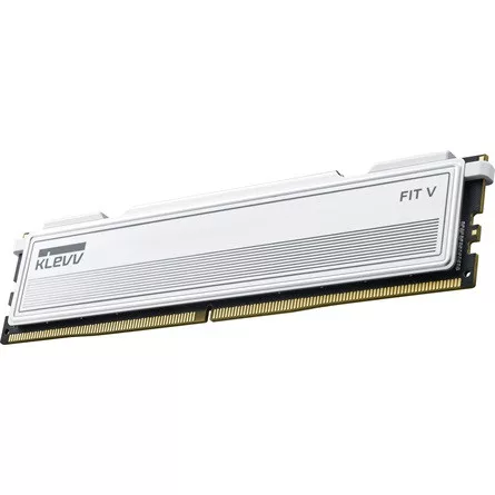 KLEVV FIT V 32GB 5600MT/s DDR5 memória CL30 Kit of 2 AMD-re optimalizált fehér