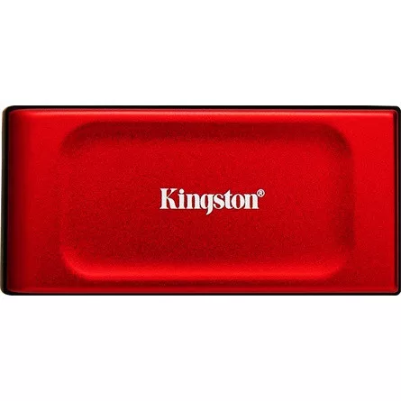 Kingston XS1000 2TB USB-C 3.2 Gen2 külső SSD piros