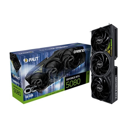 Palit GeForce RTX 5080 GamingPro OC 16GB GDDR7 256-bit grafikus kártya